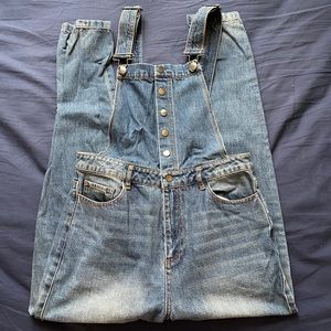 High Waisted Forever 21 Overalls
